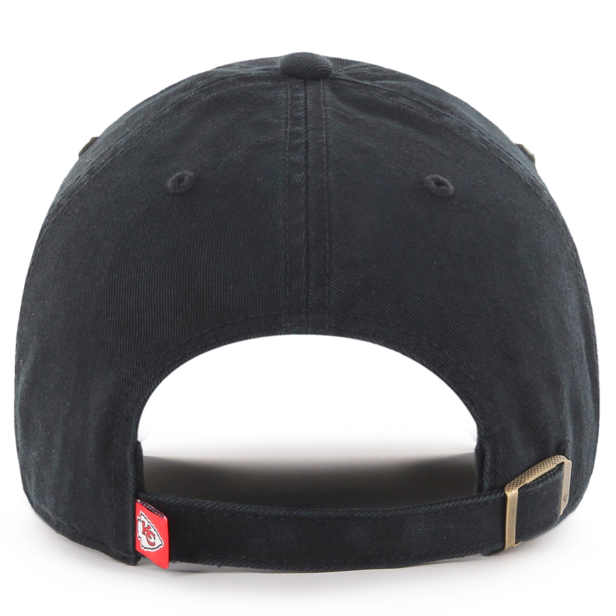47 brand kansas city chiefs new clean up adjustable hat – black Collection | Chiefs Shop NFL Jerseys & Hats