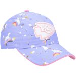 girls preschool 47 purple kansas city chiefs unicorn clean up adjustable hat Collection | Chiefs Shop NFL Jerseys & Hats