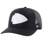 mens 47 black kansas city chiefs trucker adjustable hat 202753516 Collection | Chiefs Shop NFL Jerseys & Hats