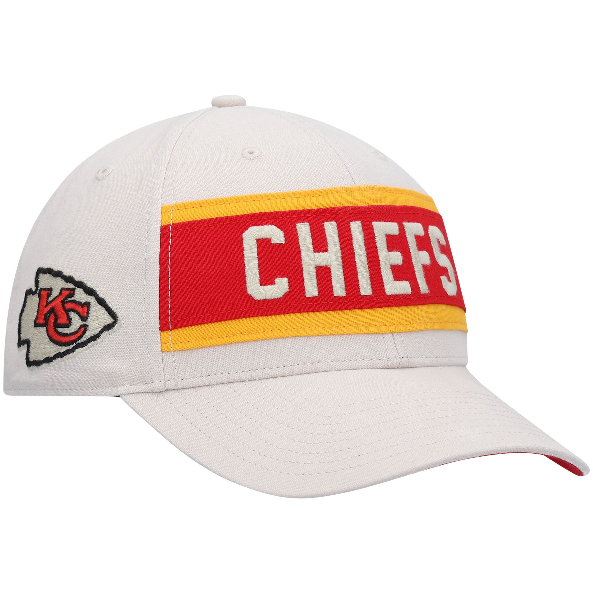 mens 47 cream kansas city chiefs crossroad mvp adjustable hat Collection | Chiefs Shop NFL Jerseys & Hats