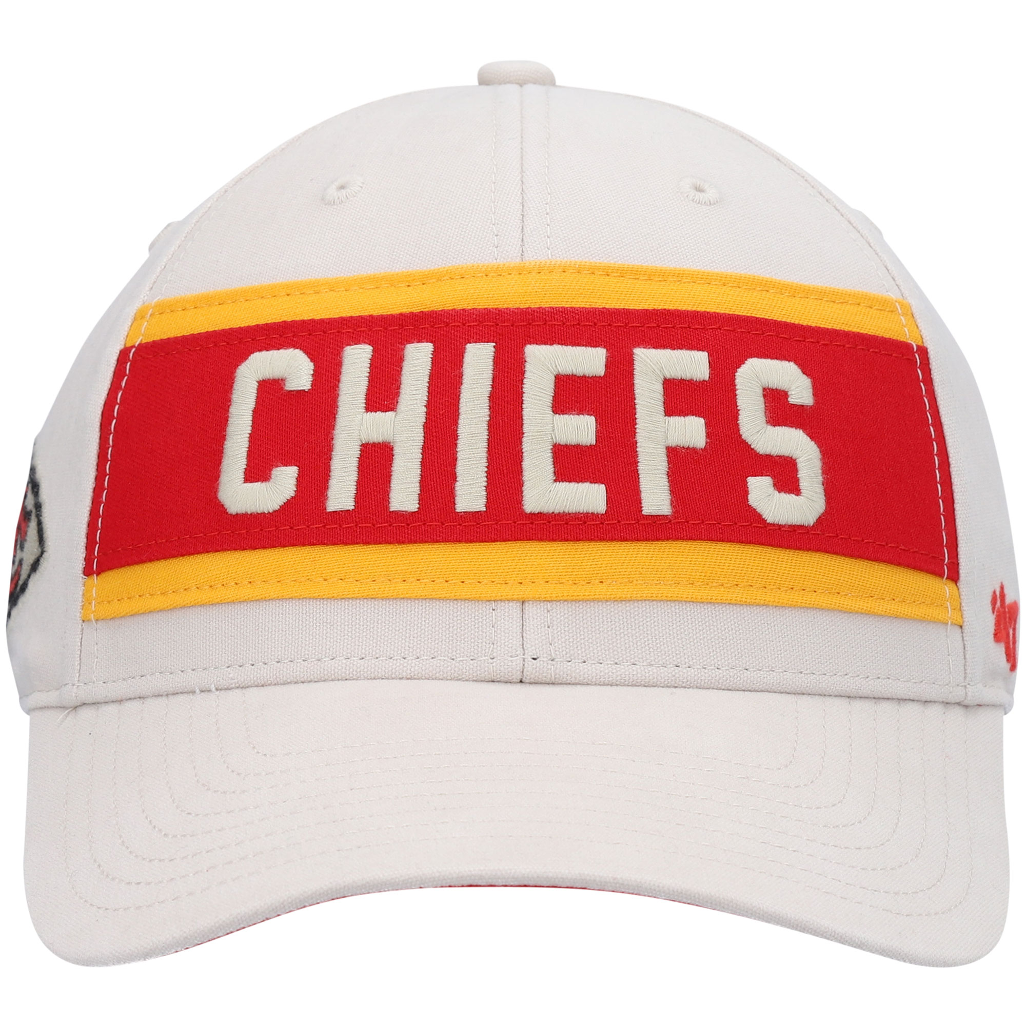 mens 47 cream kansas city chiefs crossroad mvp adjustable hat Collection | Chiefs Shop NFL Jerseys & Hats