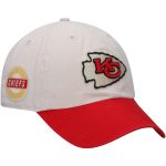 mens 47 creamred kansas city chiefs sidestep clean up adjustable hat Collection | Chiefs Shop NFL Jerseys & Hats