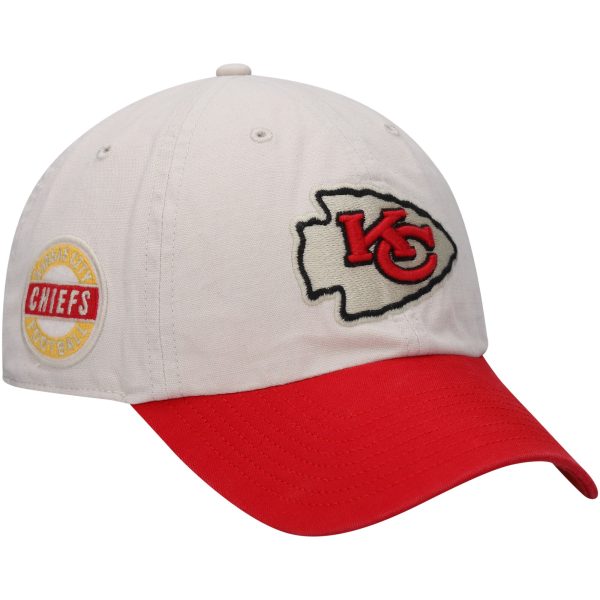 mens 47 creamred kansas city chiefs sidestep clean up adjustable hat Collection | Chiefs Shop NFL Jerseys & Hats