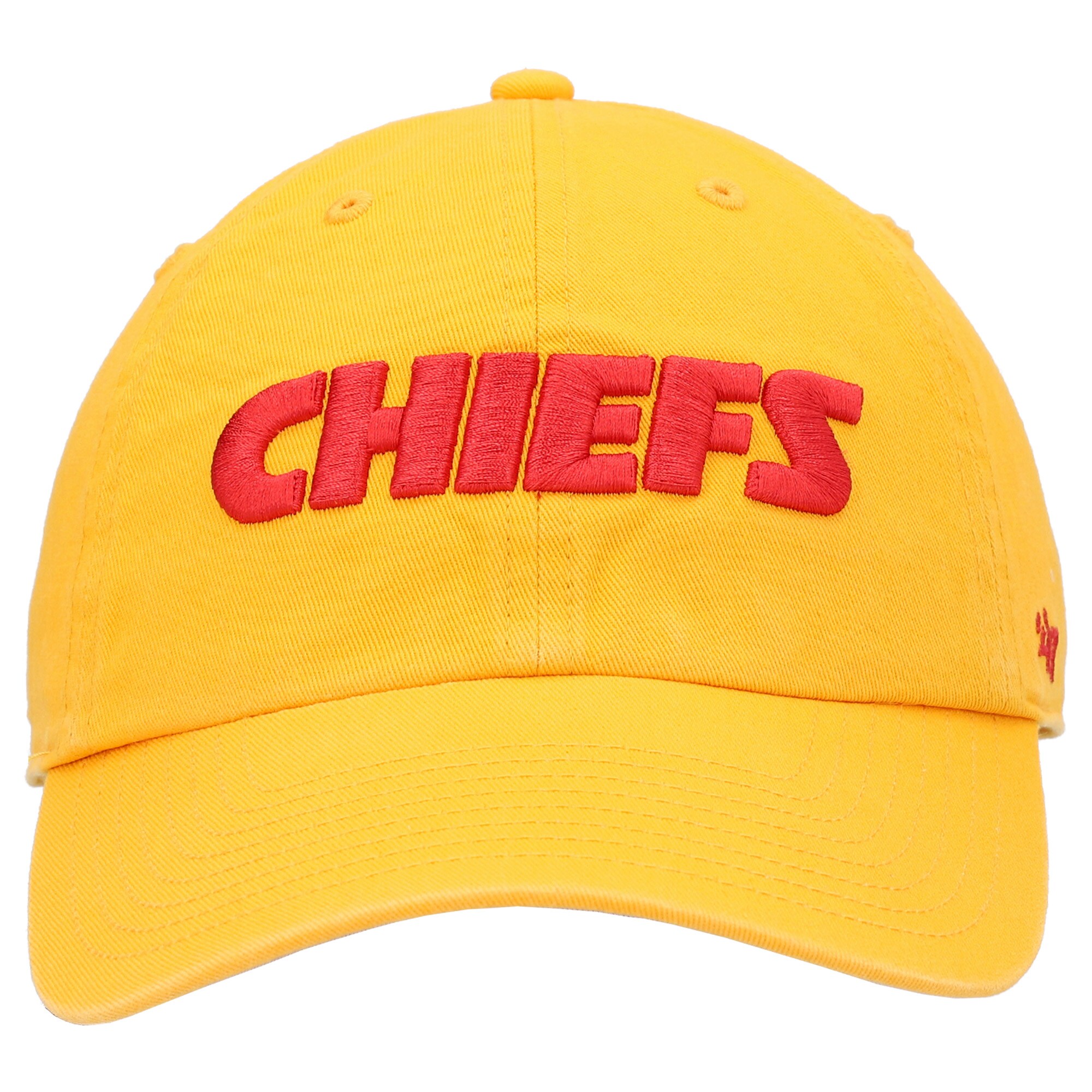 mens 47 gold kansas city chiefs clean up script adjustable hat Collection | Chiefs Shop NFL Jerseys & Hats
