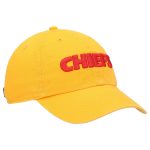 mens 47 gold kansas city chiefs clean up script adjustable hat Collection | Chiefs Shop NFL Jerseys & Hats