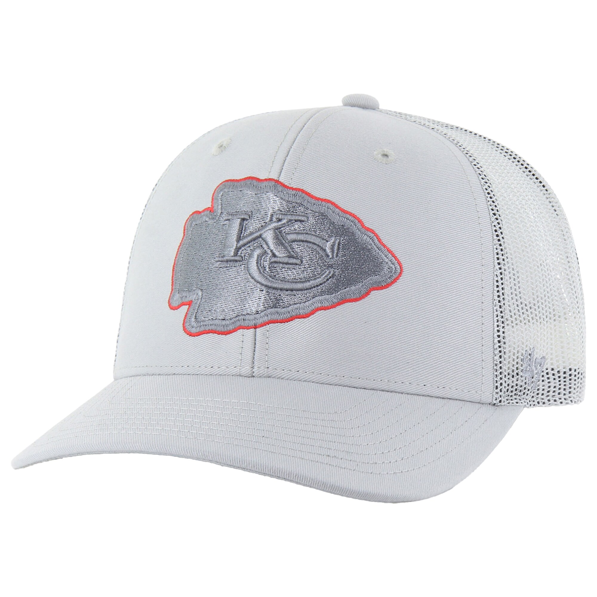 mens 47 gray kansas city chiefs trucker adjustable hat Collection | Chiefs Shop NFL Jerseys & Hats