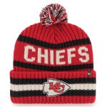 mens 47 red kansas city chiefs bering cuffed knit hat with pom Collection | Chiefs Shop NFL Jerseys & Hats