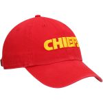 mens 47 red kansas city chiefs clean up script adjustable hat Collection | Chiefs Shop NFL Jerseys & Hats