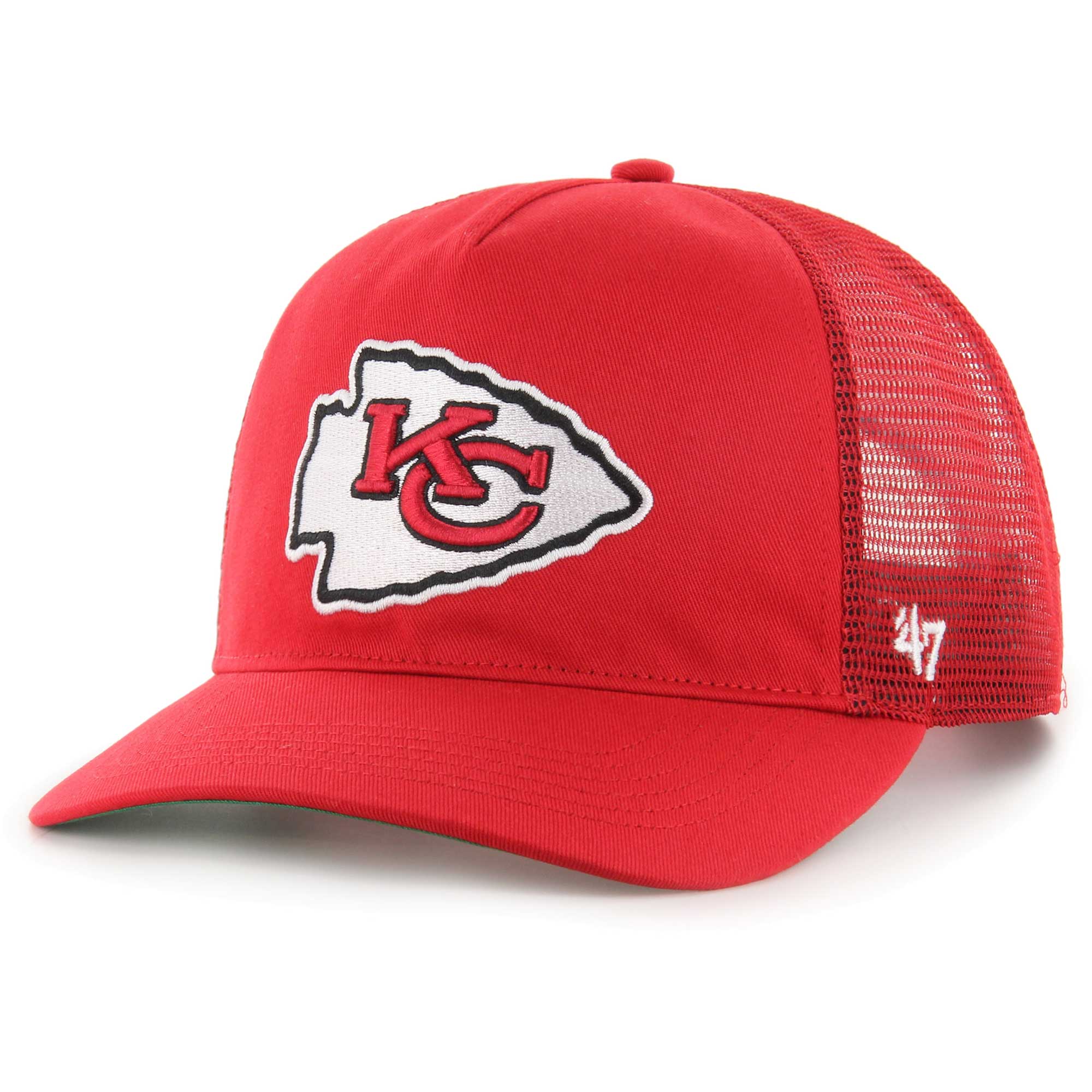 mens 47 red kansas city chiefs mesh hitch trucker adjustable hat Collection | Chiefs Shop NFL Jerseys & Hats