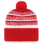 mens 47 red kansas city chiefs super bowl lix tavern cuffed knit hat with pom Collection | Chiefs Shop NFL Jerseys & Hats