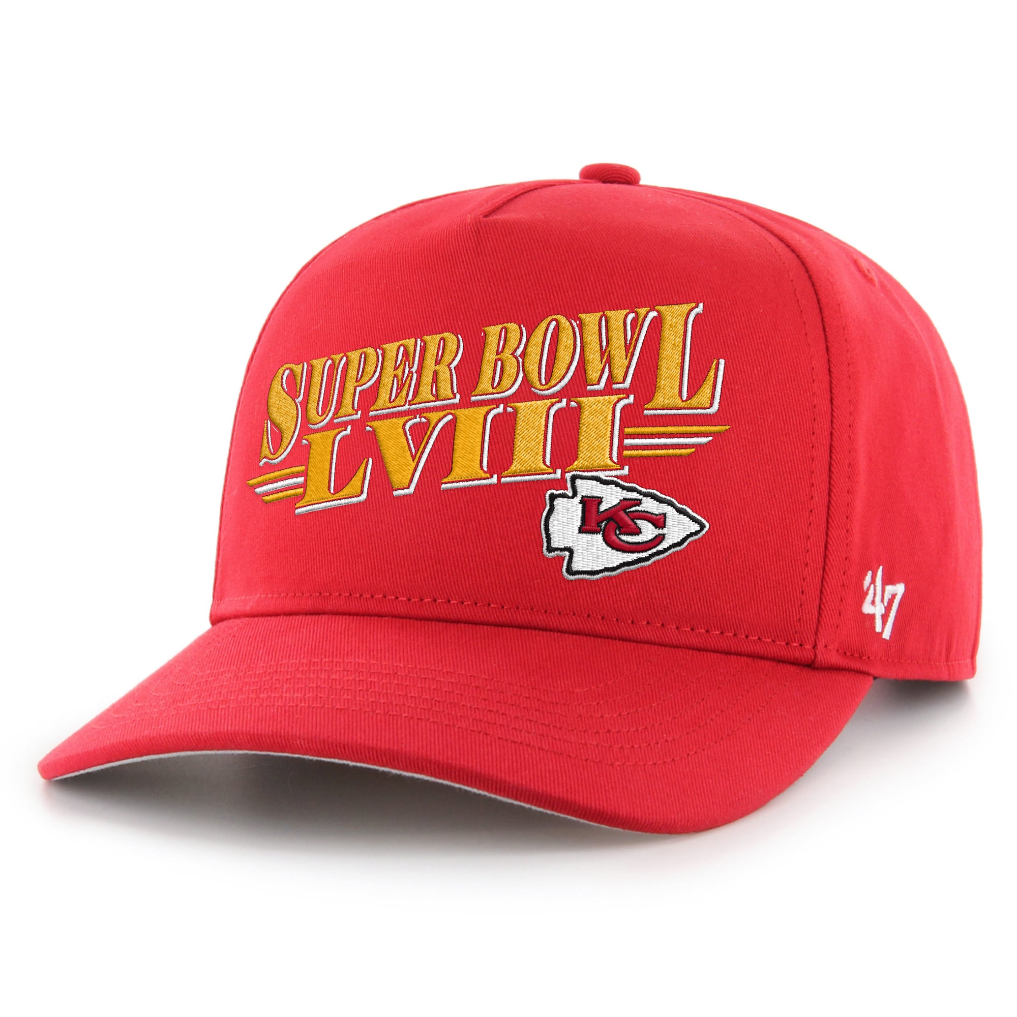 mens 47 red kansas city chiefs super bowl lviii hitch adjustable hat Collection | Chiefs Shop NFL Jerseys & Hats