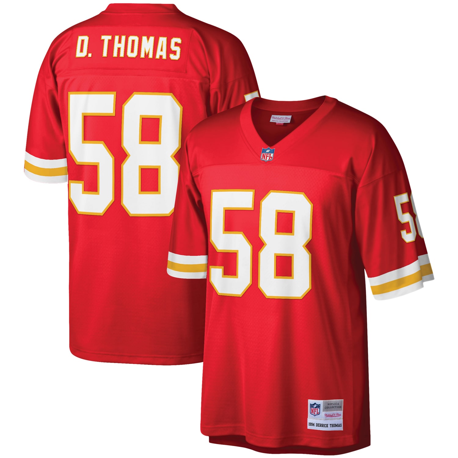 mens mitchell amp ness derrick thomas red kansas city chiefs legacy replica jersey Collection | Chiefs Shop NFL Jerseys & Hats