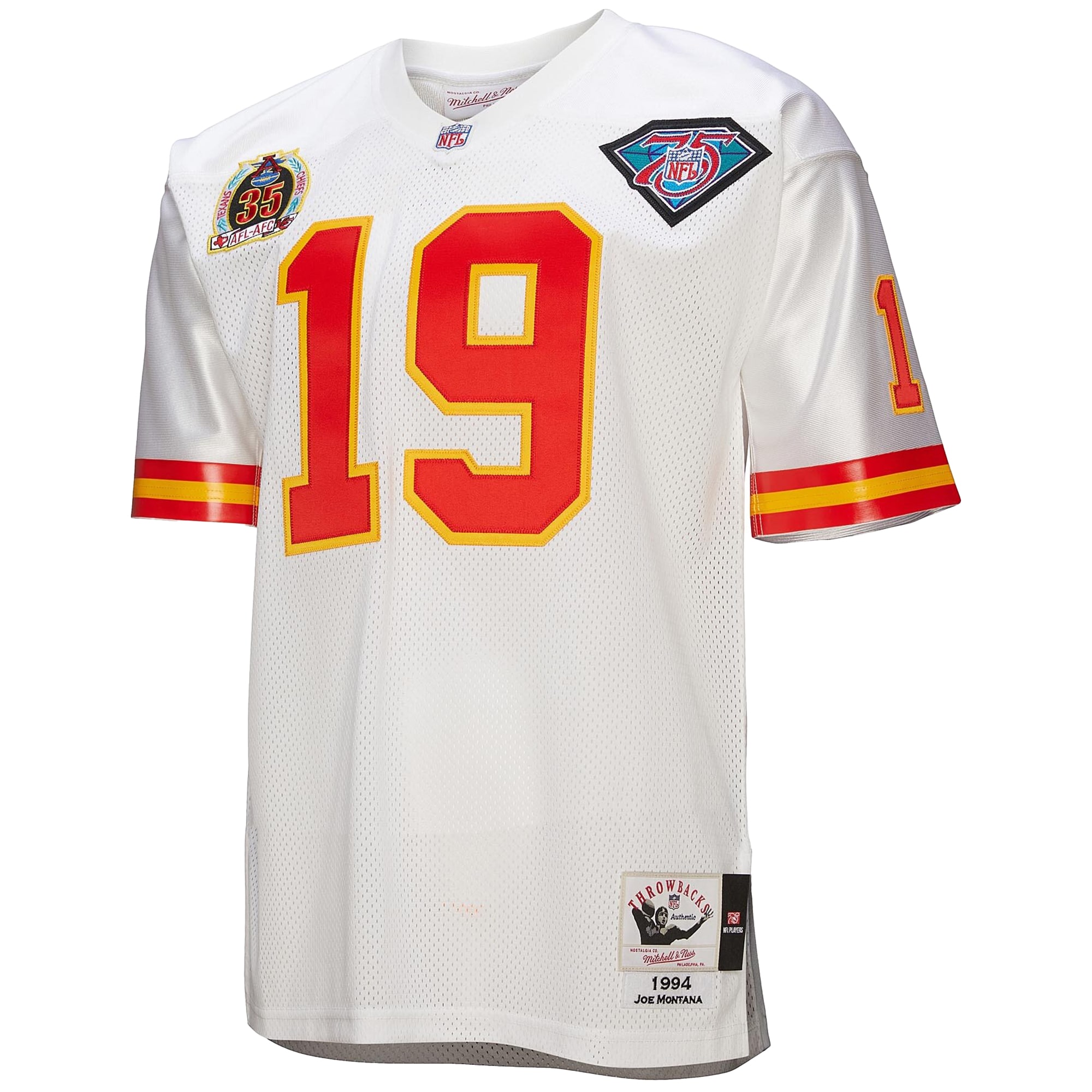 mens mitchell amp ness joe montana white kansas city chiefs 1994 authentic throwback retired player jersey Collection | Chiefs Shop NFL Jerseys & Hats
