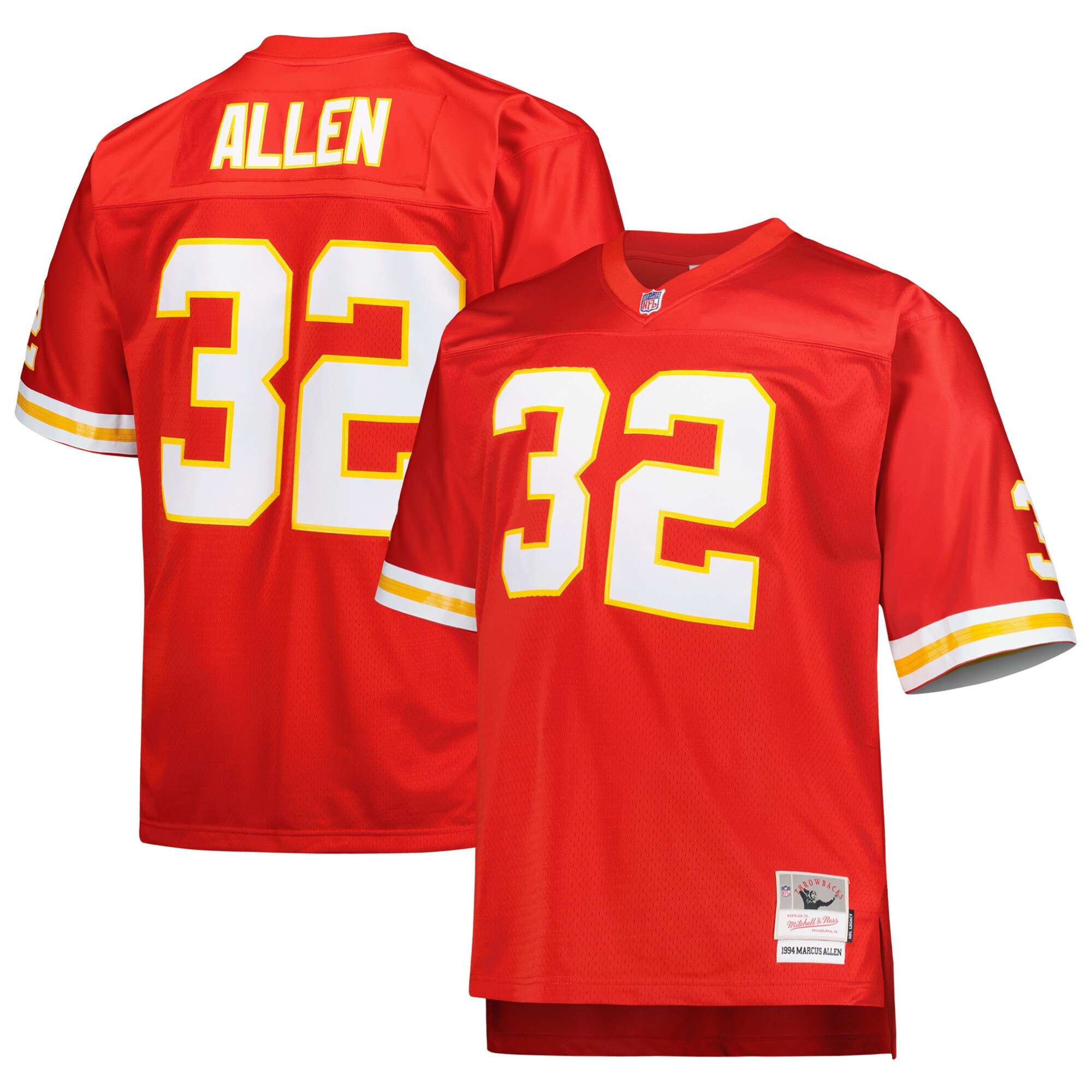 mens mitchell amp ness marcus allen red kansas city chiefs big amp tall 1994 retired player replica jersey Collection | Chiefs Shop NFL Jerseys & Hats