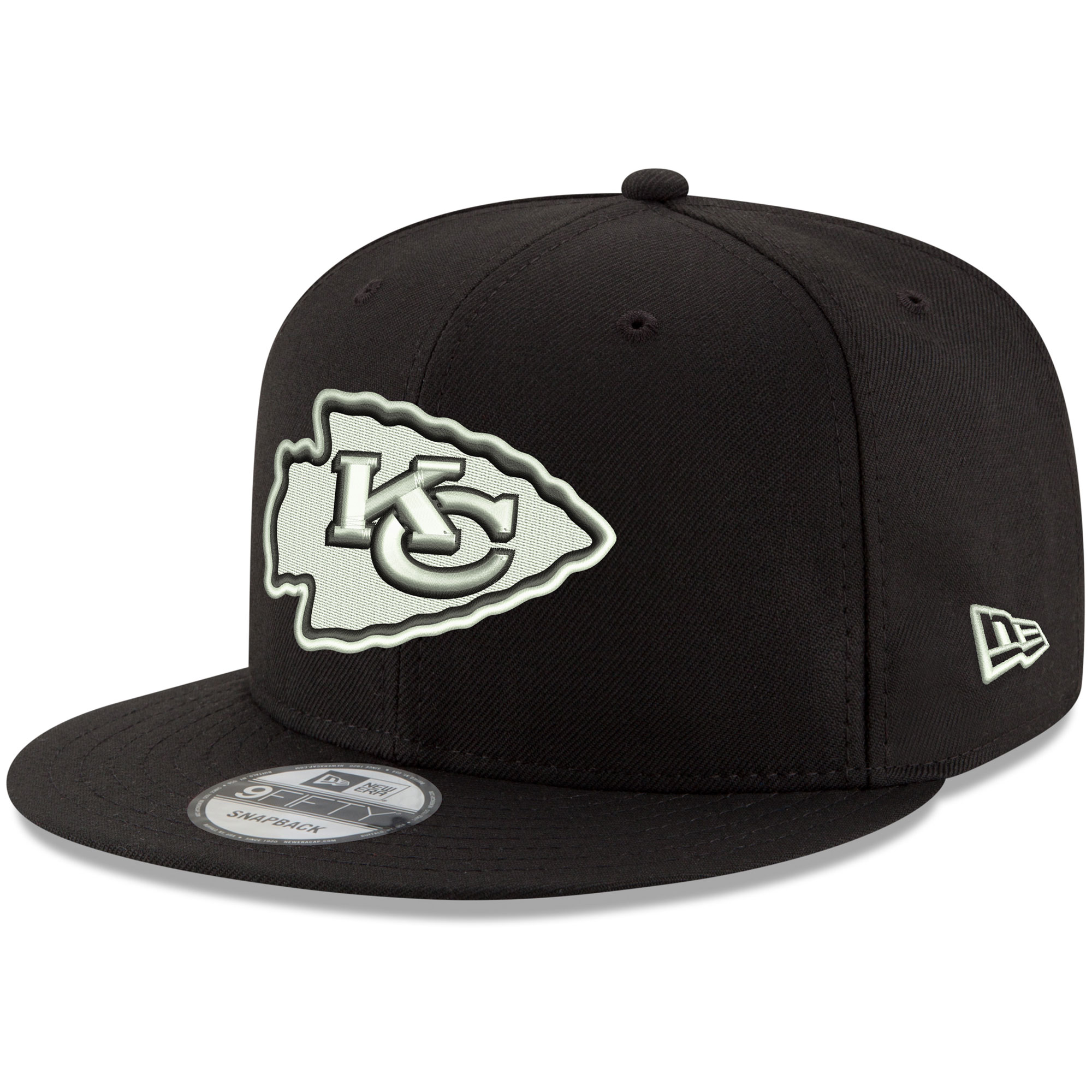mens new era black kansas city chiefs b-dub 9fifty adjustable hat Collection | Chiefs Shop NFL Jerseys & Hats