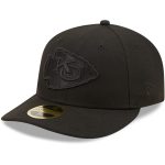 mens new era black kansas city chiefs black on black low profile 59fifty ii fitted hat Collection | Chiefs Shop NFL Jerseys & Hats