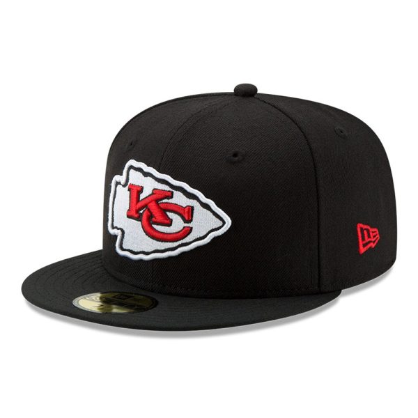 mens new era black kansas city chiefs omaha 59fifty fitted hat Collection | Chiefs Shop NFL Jerseys & Hats