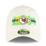 mens new era cream kansas city chiefs super bowl lix 9twenty adjustable hat Collection | Chiefs Shop NFL Jerseys & Hats