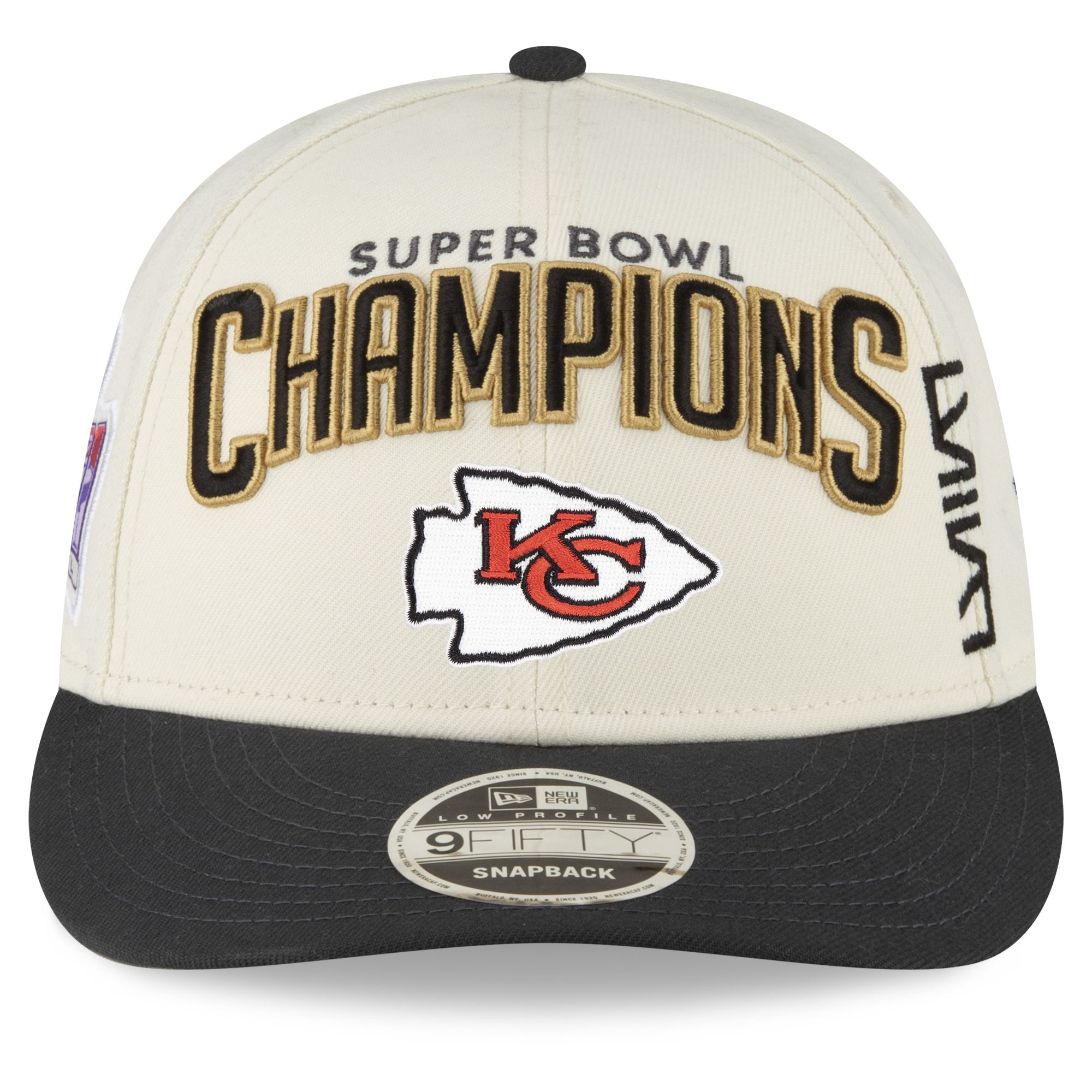 mens new era creamblack kansas city chiefs super bowl lviii champions locker room low profile 9fifty adjustable hat Collection | Chiefs Shop NFL Jerseys & Hats