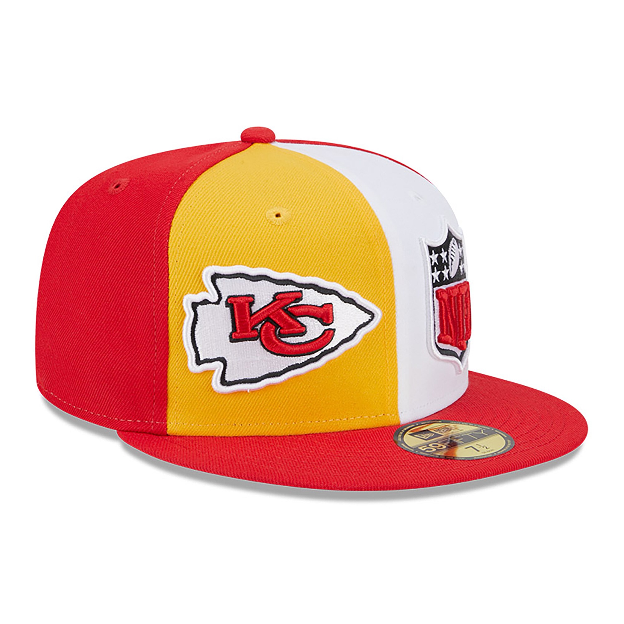 mens new era goldred kansas city chiefs 2023 sideline 59fifty fitted hat Collection | Chiefs Shop NFL Jerseys & Hats