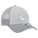 mens new era gray kansas city chiefs domain 9forty a-frame trucker adjustable hat Collection | Chiefs Shop NFL Jerseys & Hats