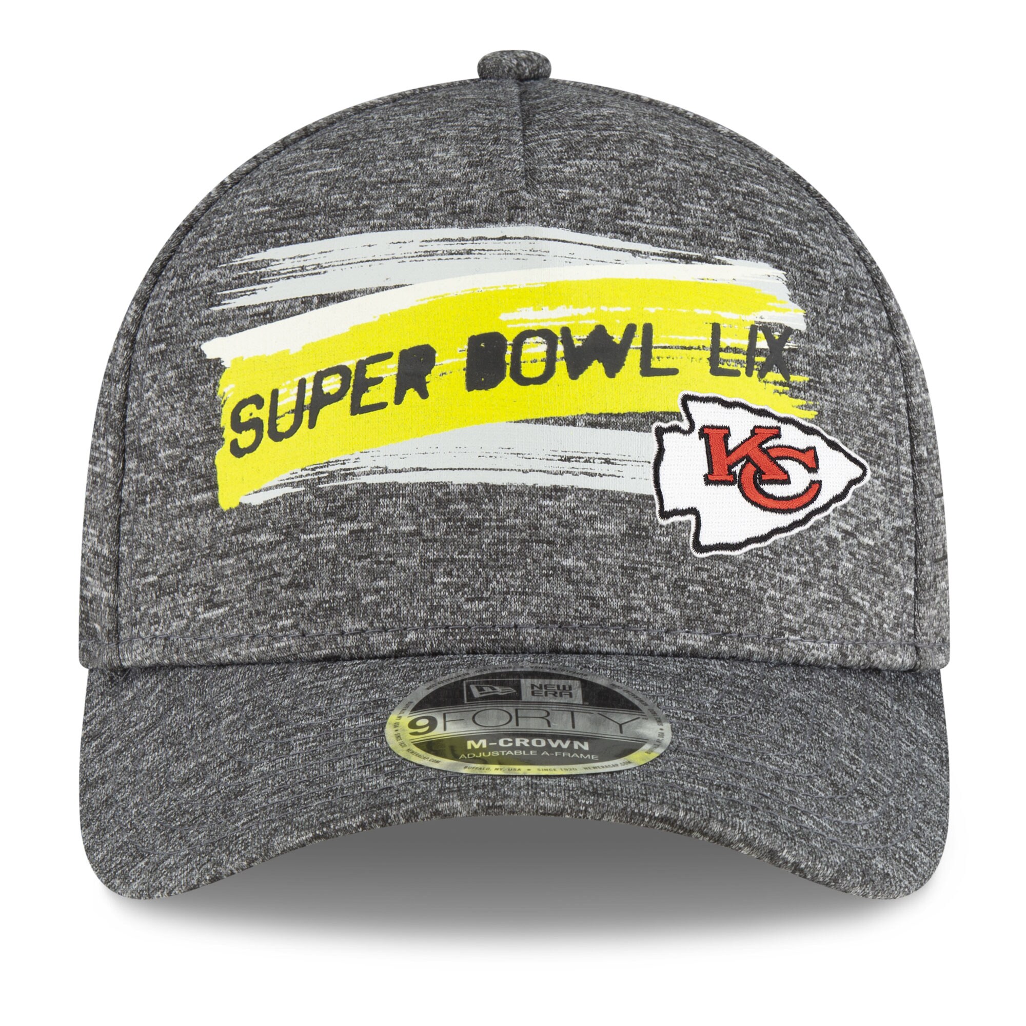 mens new era gray kansas city chiefs super bowl lix 9forty a-frame adjustable hat Collection | Chiefs Shop NFL Jerseys & Hats