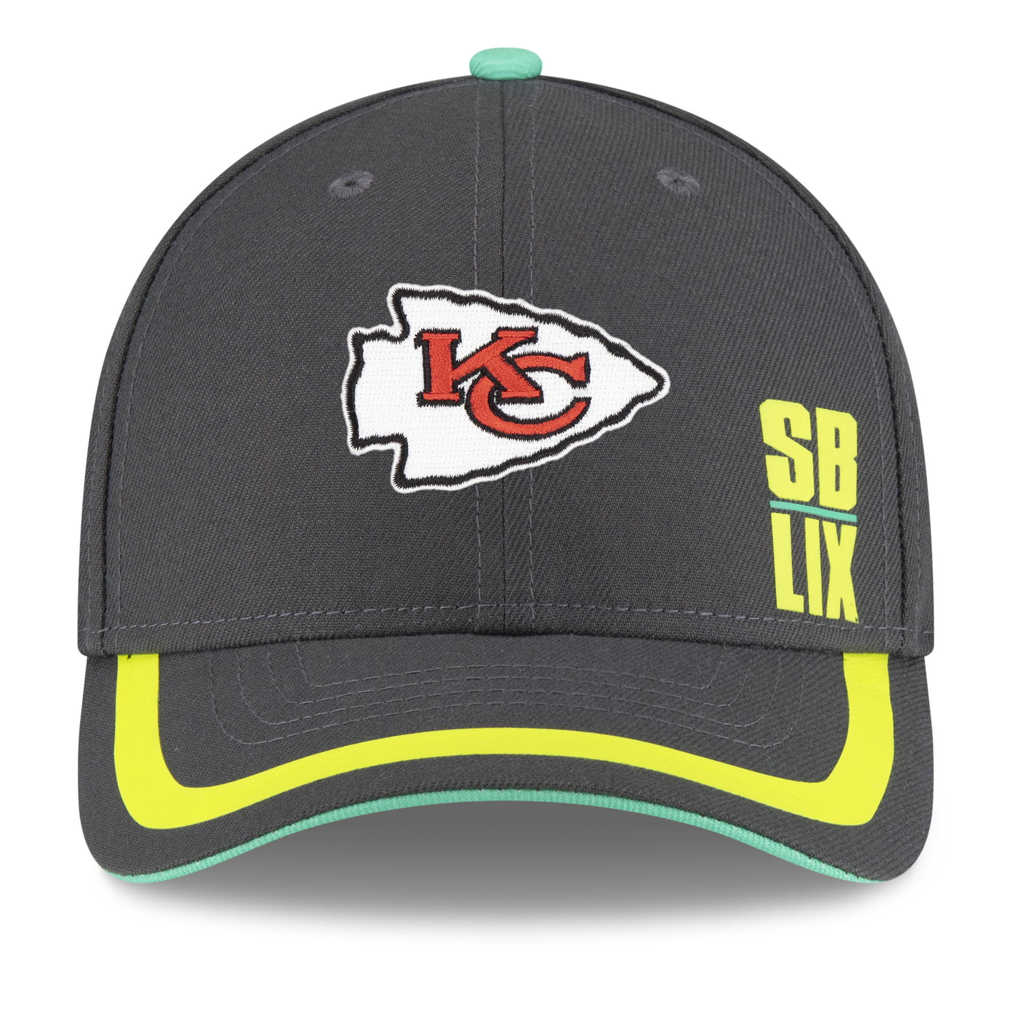 mens new era gray kansas city chiefs super bowl lix 9forty adjustable hat Collection | Chiefs Shop NFL Jerseys & Hats