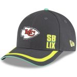 mens new era gray kansas city chiefs super bowl lix 9forty adjustable hat Collection | Chiefs Shop NFL Jerseys & Hats