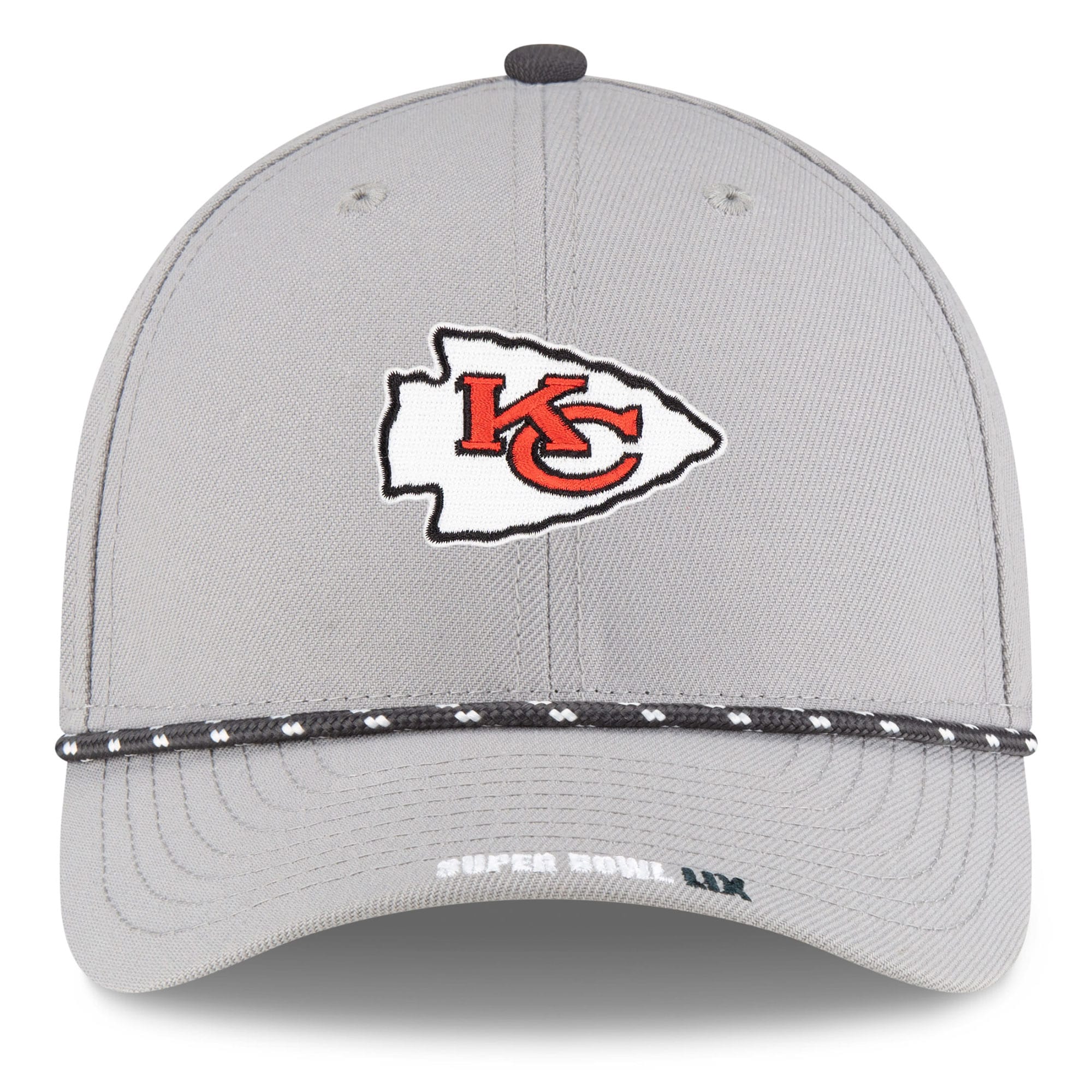 mens new era gray kansas city chiefs super bowl lix opening night 9forty adjustable hat Collection | Chiefs Shop NFL Jerseys & Hats