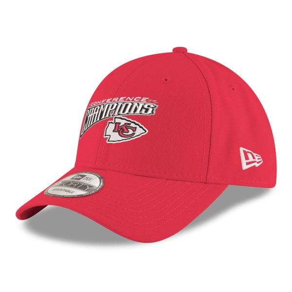 mens new era red kansas city chiefs 2024 afc champions replica 9forty adjustable hat Collection | Chiefs Shop NFL Jerseys & Hats