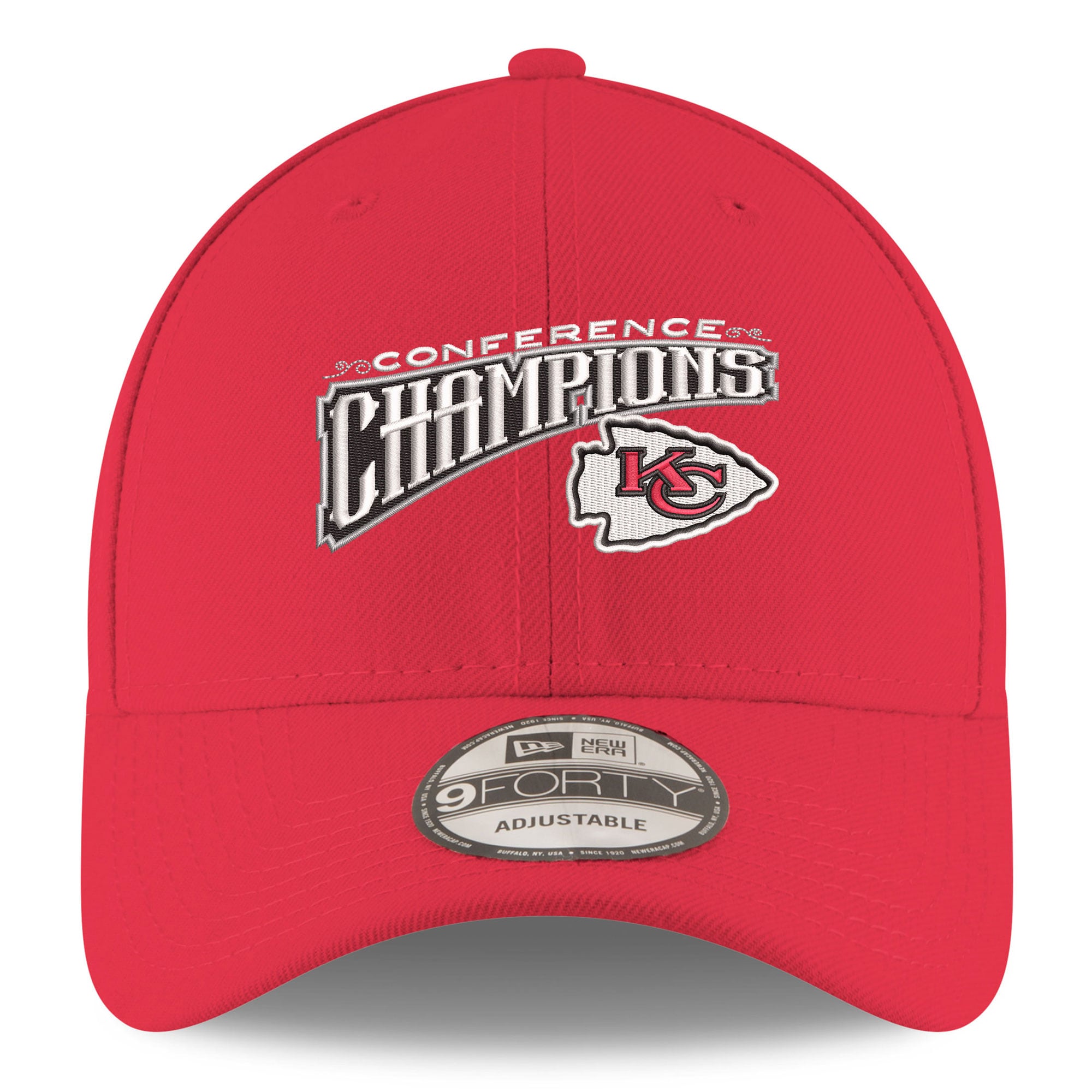 mens new era red kansas city chiefs 2024 afc champions replica 9forty adjustable hat Collection | Chiefs Shop NFL Jerseys & Hats