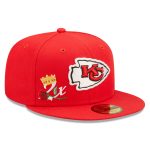 mens new era red kansas city chiefs crown 2x super bowl champions 59fifty fitted hat Collection | Chiefs Shop NFL Jerseys & Hats