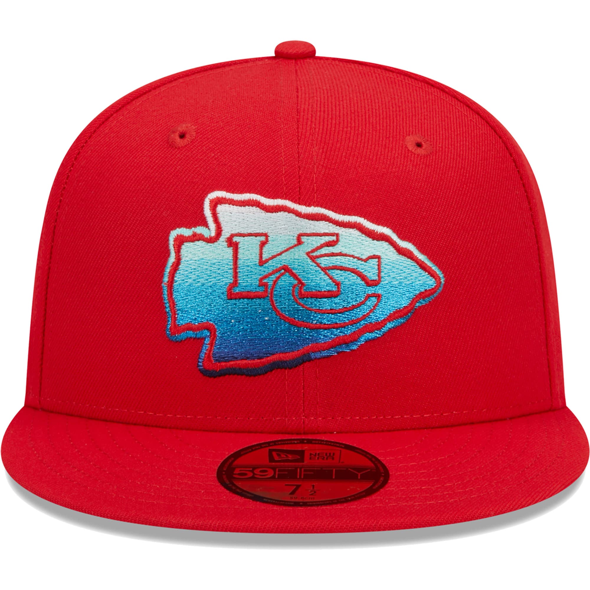mens new era red kansas city chiefs gradient 59fifty fitted hat Collection | Chiefs Shop NFL Jerseys & Hats