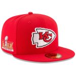 mens new era red kansas city chiefs super bowl lix side patch 59fifty fitted hat Collection | Chiefs Shop NFL Jerseys & Hats
