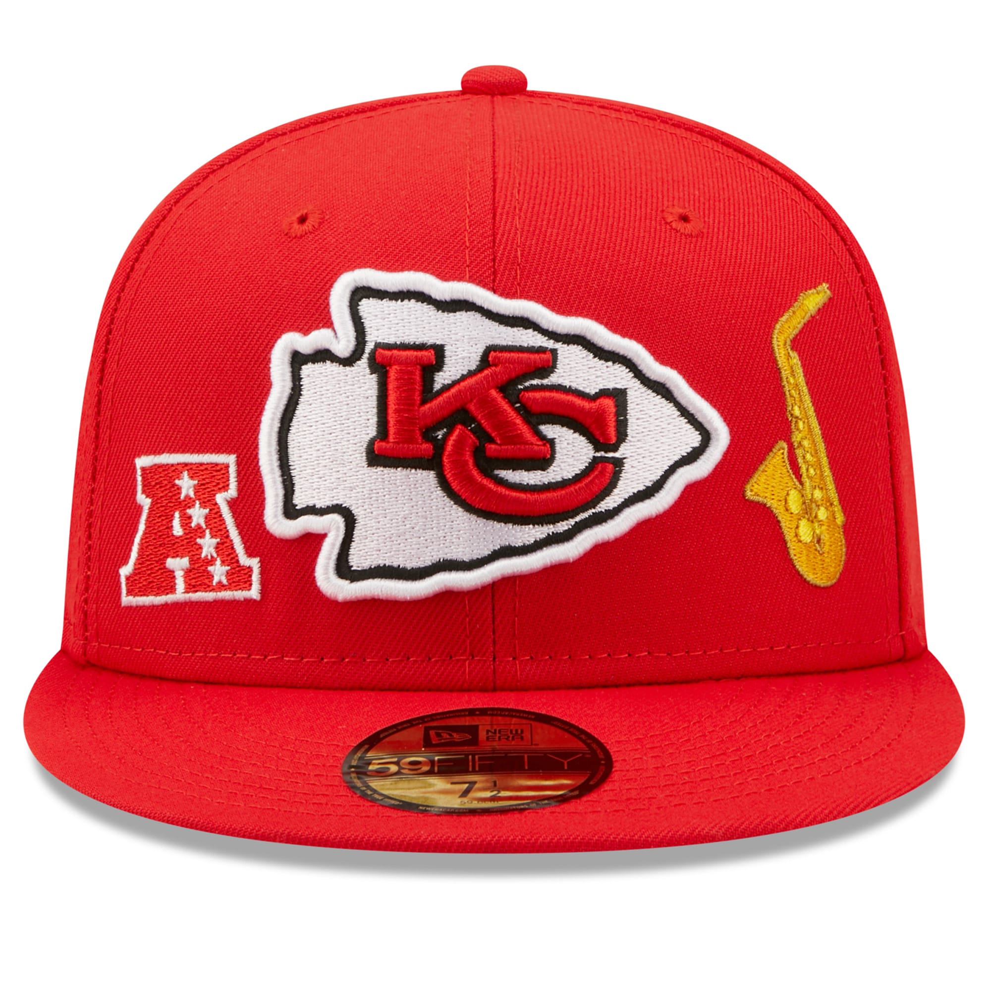 mens new era red kansas city chiefs team local 59fifty fitted hat Collection | Chiefs Shop NFL Jerseys & Hats