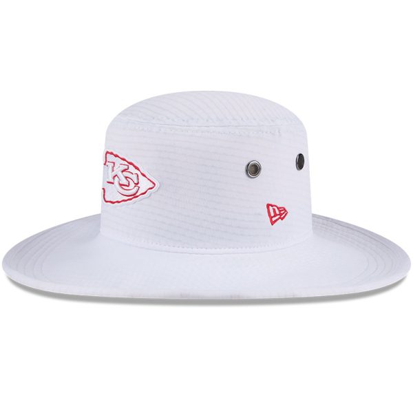 mens new era white kansas city chiefs 2024 nfl training camp panama bucket hat Collection | Chiefs Shop NFL Jerseys & Hats