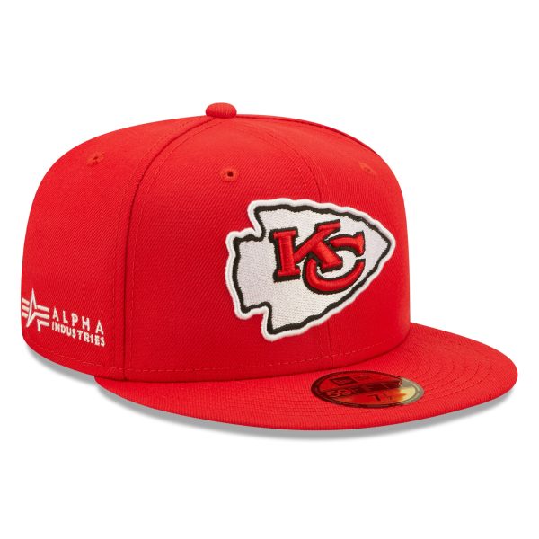 mens new era x alpha industries red kansas city chiefs alpha 59fifty fitted hat Collection | Chiefs Shop NFL Jerseys & Hats