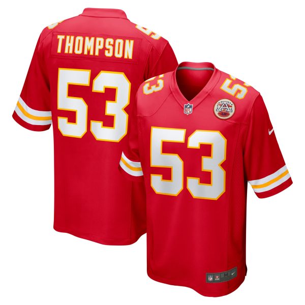 mens nike bj thompson red kansas city chiefs game jersey Collection | Chiefs Shop NFL Jerseys & Hats