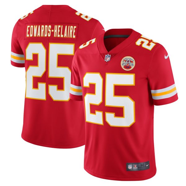 mens nike clyde edwards-helaire red kansas city chiefs vapor limited jersey Collection | Chiefs Shop NFL Jerseys & Hats