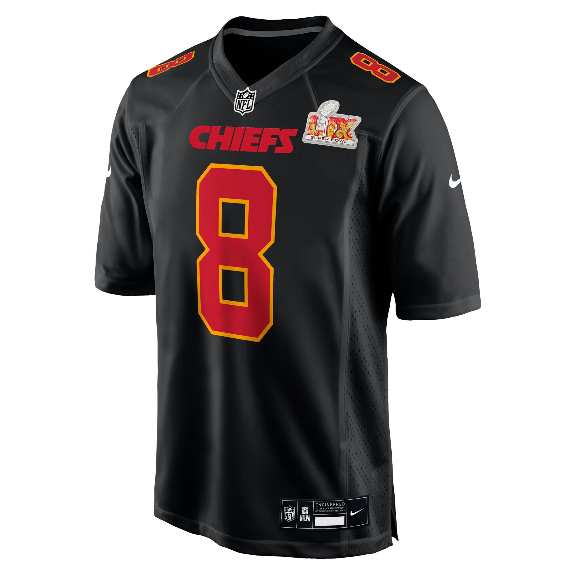 mens nike deandre hopkins carbon black kansas city chiefs super bowl lix fashion game jersey Collection | Chiefs Shop NFL Jerseys & Hats