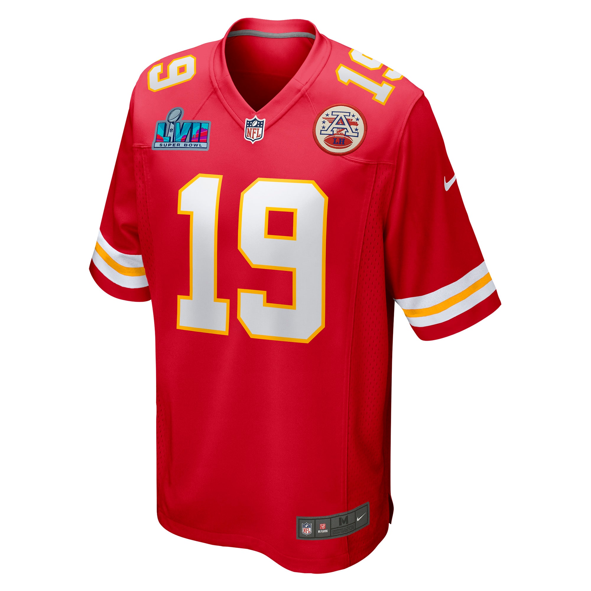 mens nike kadarius toney red kansas city chiefs super bowl lvii 2022 season patch game jersey Collection | Chiefs Shop NFL Jerseys & Hats