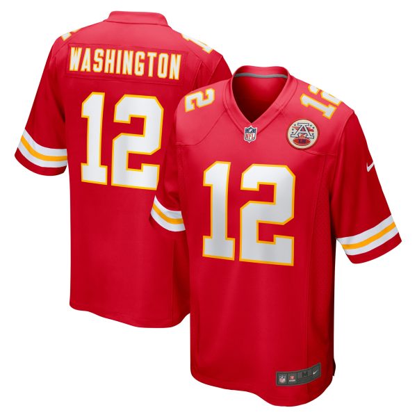 mens nike montrell washington red kansas city chiefs team game jersey Collection | Chiefs Shop NFL Jerseys & Hats