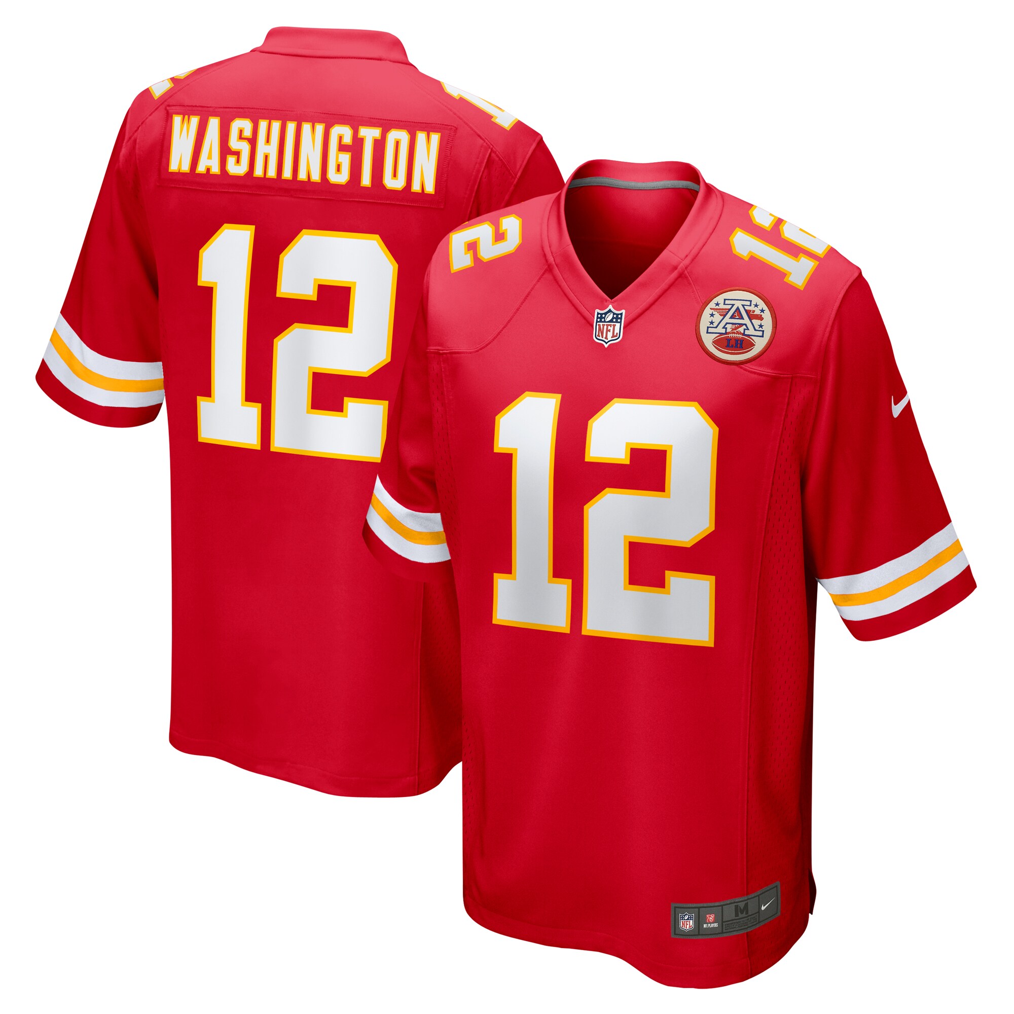 mens nike montrell washington red kansas city chiefs team game jersey Collection | Chiefs Shop NFL Jerseys & Hats