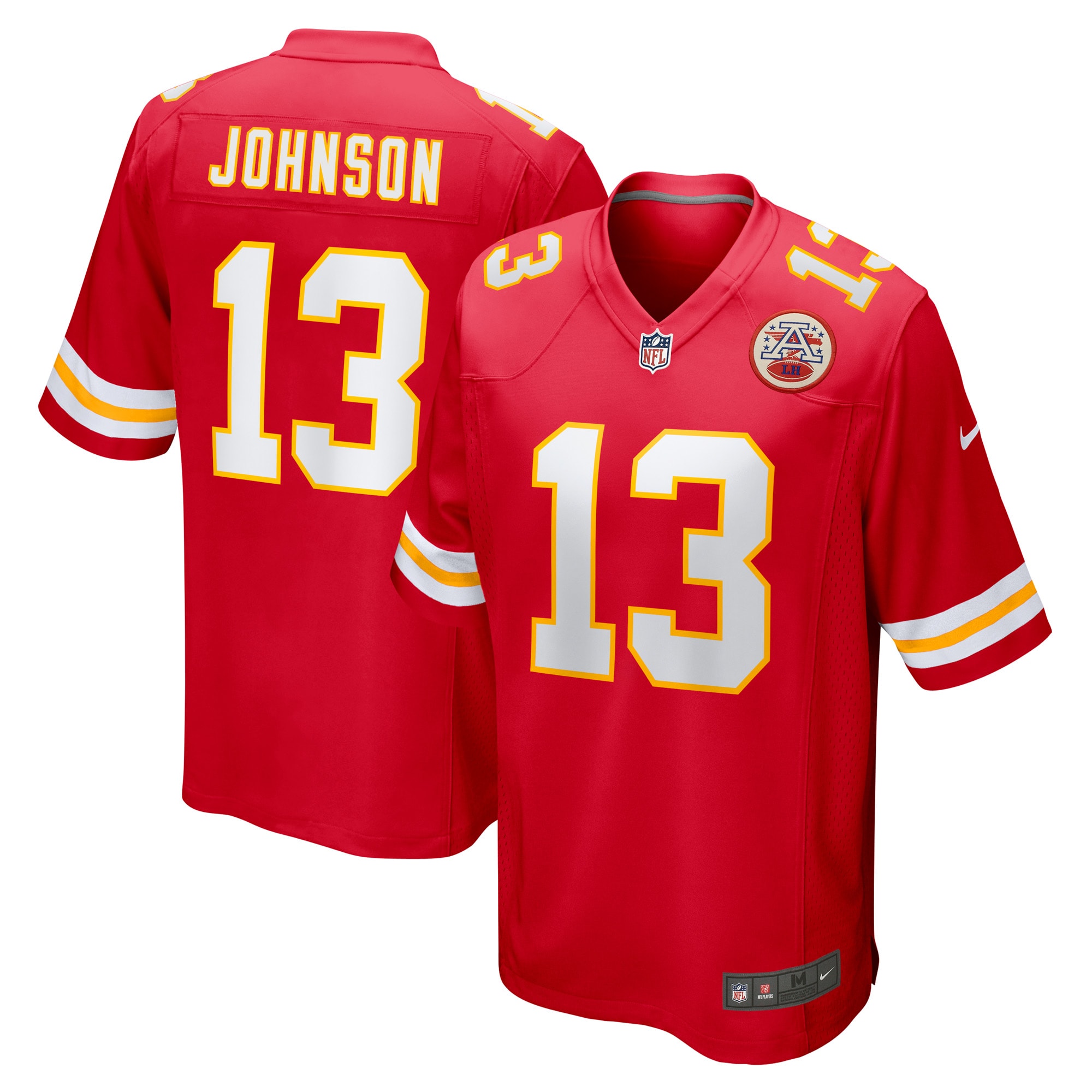mens nike nazeeh johnson red kansas city chiefs game player jersey Collection | Chiefs Shop NFL Jerseys & Hats