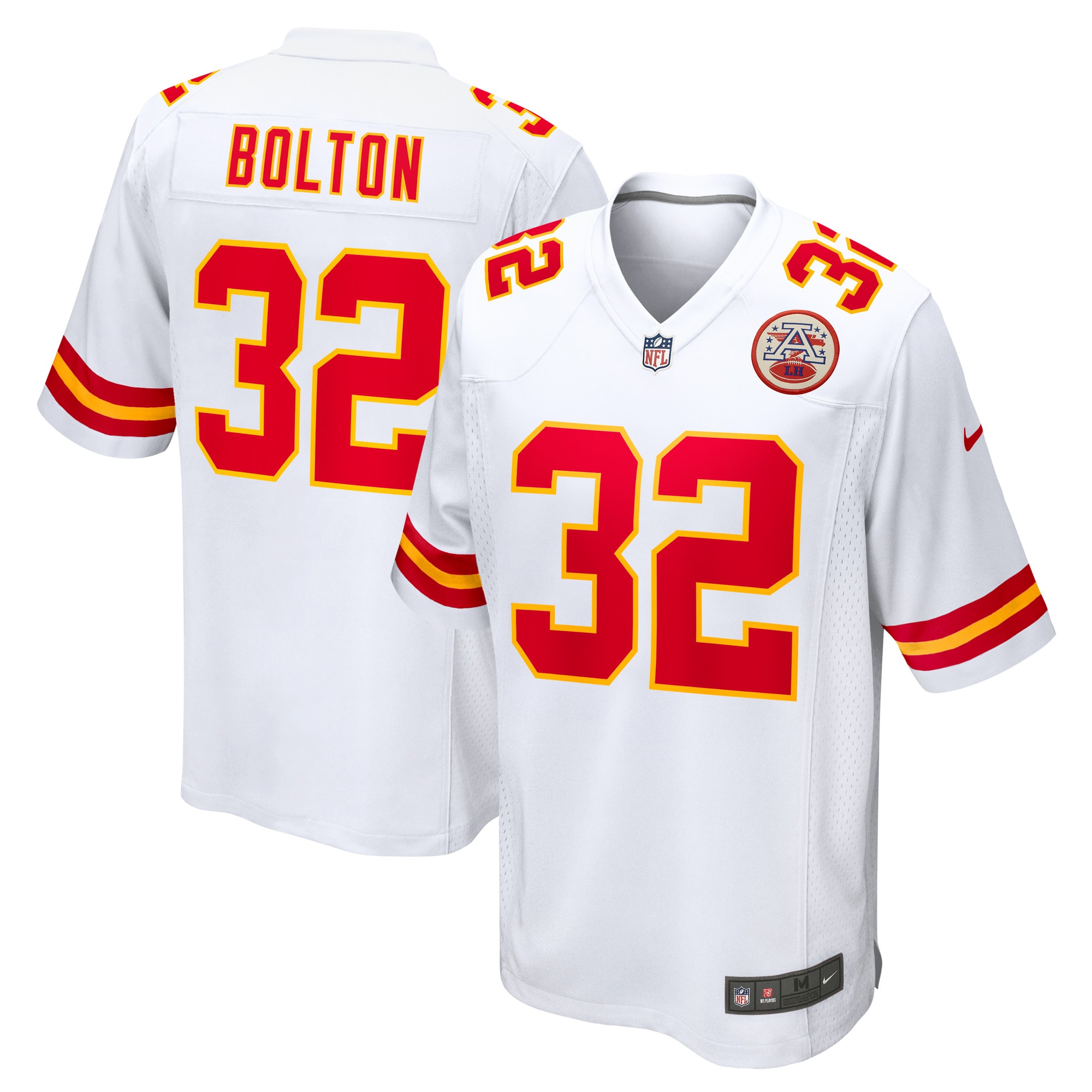 mens nike nick bolton white kansas city chiefs away game player jersey Collection | Chiefs Shop NFL Jerseys & Hats