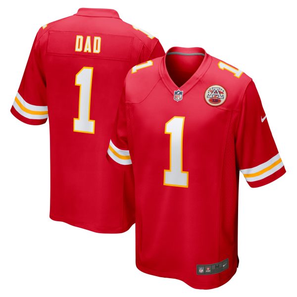 mens nike number 1 dad red kansas city chiefs game jersey Collection | Chiefs Shop NFL Jerseys & Hats