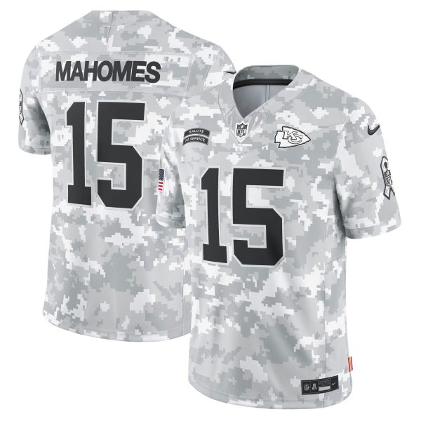 mens nike patrick mahomes arctic camo kansas city chiefs 2024 salute to service limited jersey Collection | Chiefs Shop NFL Jerseys & Hats