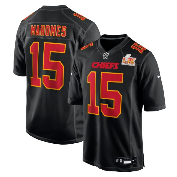 mens nike patrick mahomes carbon black kansas city chiefs super bowl lix fashion game jersey Collection | Chiefs Shop NFL Jerseys & Hats