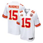 mens nike patrick mahomes white kansas city chiefs super bowl lix game jersey Collection | Chiefs Shop NFL Jerseys & Hats