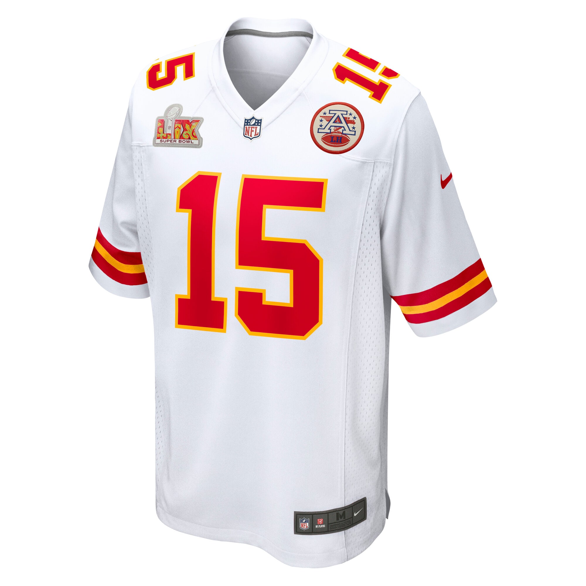 mens nike patrick mahomes white kansas city chiefs super bowl lix game jersey Collection | Chiefs Shop NFL Jerseys & Hats
